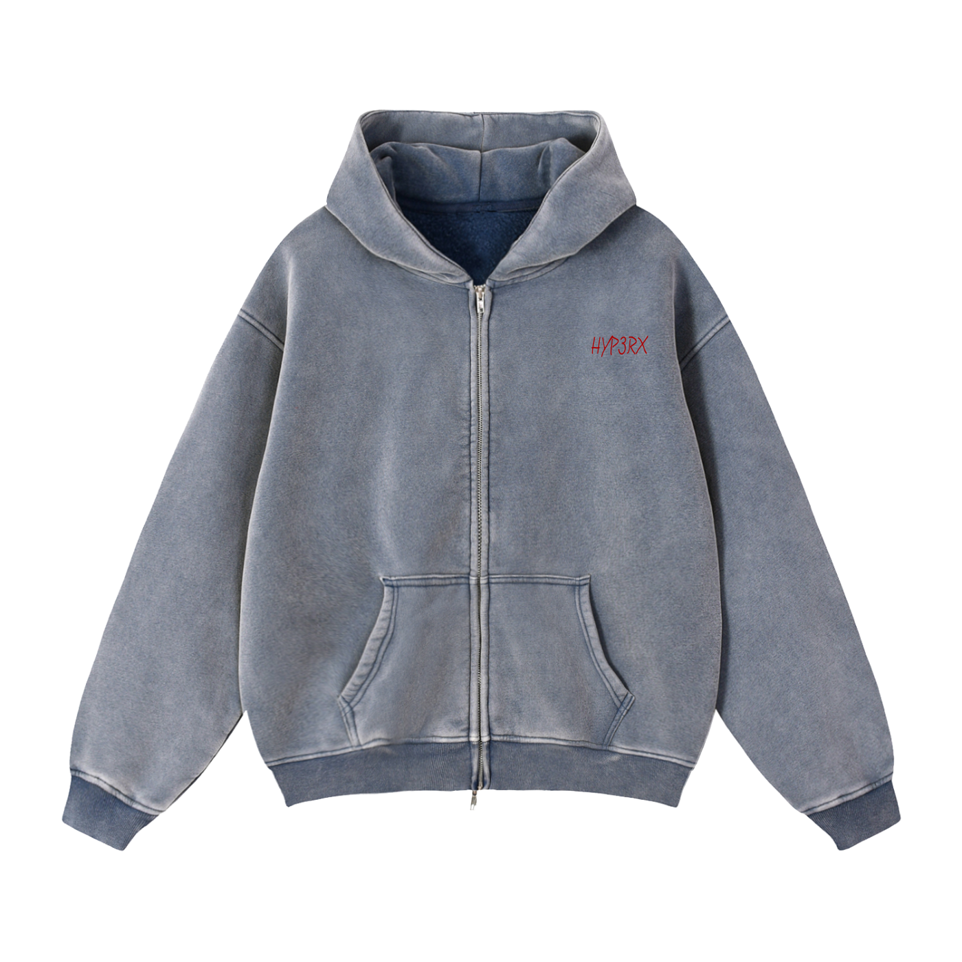 HYP3RX Zip-up Fleece Hoodie